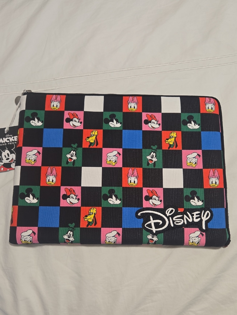 Disney Character Checkerboard Laptop Case